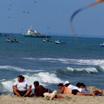 Peruvian family life in Zorritos